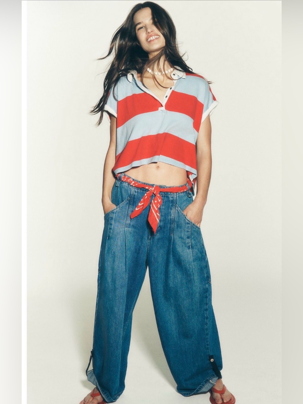 (( SOLD OUT ))We The Free La Vida Pull-On Jeans Sz Medium Short
